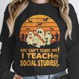 You Can't Scare Me I Teach Social Studies Teacher Halloween Unisex Sweatshirt, novelty gifts, funny gifts You Can't Scare Me I Teach Social Studies Teacher Halloween Unisex Sweatshirt, novelty gifts, funny gifts