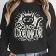 Cat Chaos Coordinator For Women Mom Halloween Teacher Unisex Sweatshirt, novelty gifts, funny gifts Cat Chaos Coordinator For Women Mom Halloween Teacher Unisex Sweatshirt, novelty gifts, funny gifts