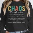Chaos Coordinator Teacher Coworker Boss Appreciation Unisex Sweatshirt, novelty gifts, funny gifts Chaos Coordinator Teacher Coworker Boss Appreciation Unisex Sweatshirt, novelty gifts, funny gifts