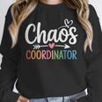 Chaos Coordinator Teacher Student Back To School 2025 Unisex Sweatshirt, novelty gifts, funny gifts