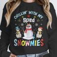 Chillin With My Sped Snowmies Teacher Student Christmas Unisex Sweatshirt, novelty gifts, funny gifts Chillin With My Sped Snowmies Teacher Student Christmas Unisex Sweatshirt, novelty gifts, funny gifts