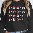 Christmas Math Quiz Teacher Equation Math Teacher Unisex Sweatshirt, novelty gifts, funny gifts Christmas Math Quiz Teacher Equation Math Teacher Unisex Sweatshirt, novelty gifts, funny gifts