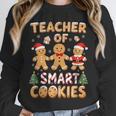 Christmas Teacher Of Smart Cookies Gingerbread Man Teaching Unisex Sweatshirt, novelty gifts, funny gifts Christmas Teacher Of Smart Cookies Gingerbread Man Teaching Unisex Sweatshirt, novelty gifts, funny gifts