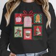 Christmas Teacher Stamps Unisex Sweatshirt, novelty gifts, funny gifts