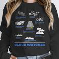 Cloud Watcher Cloud Types Science Student Teacher Cute Faces Unisex Sweatshirt, novelty gifts, funny gifts Cloud Watcher Cloud Types Science Student Teacher Cute Faces Unisex Sweatshirt, novelty gifts, funny gifts