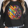 Colorful Brain Art Teacher Artist Painter Student Unisex Sweatshirt, novelty gifts, funny gifts