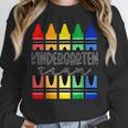 Colorful Crayon Kindergarten Team Tee For Teachers Students Men Women Kids Unisex Sweatshirt, novelty gifts, funny gifts Colorful Crayon Kindergarten Team Tee For Teachers Students Men Women Kids Unisex Sweatshirt, novelty gifts, funny gifts