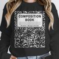 Composition Book Notebook Teachers Matching Group Halloween Unisex Sweatshirt, novelty gifts, funny gifts Composition Book Notebook Teachers Matching Group Halloween Unisex Sweatshirt, novelty gifts, funny gifts