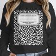 Composition Notebook Matching Group Halloween Teachers Unisex Sweatshirt, novelty gifts, funny gifts