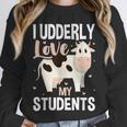 Cow Teacher Lover Unisex Sweatshirt, novelty gifts, funny gifts Cow Teacher Lover Unisex Sweatshirt, novelty gifts, funny gifts
