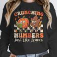 Crunching Numbers Just Like Leaves Pumpkin Fall Teacher Unisex Sweatshirt, novelty gifts, funny gifts Crunching Numbers Just Like Leaves Pumpkin Fall Teacher Unisex Sweatshirt, novelty gifts, funny gifts