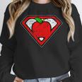 Cute Distressed Super Teacher Superhero Apple Shirt Unisex Sweatshirt, novelty gifts, funny gifts Cute Distressed Super Teacher Superhero Apple Shirt Unisex Sweatshirt, novelty gifts, funny gifts