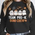 Cute Ghosts Pre-K Boo Crew Teachers Halloween Party Team For Men Women Kids Unisex Sweatshirt, novelty gifts, funny gifts