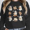 Cute Ghosts Reading Book Bookworm Halloween History Teacher Unisex Sweatshirt, novelty gifts, funny gifts Cute Ghosts Reading Book Bookworm Halloween History Teacher Unisex Sweatshirt, novelty gifts, funny gifts