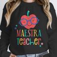Cute Maestra Teacher Unisex Sweatshirt, novelty gifts, funny gifts