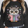 Cute Reading Owl Book Lover Teacher Librarian Bookworm Unisex Sweatshirt, novelty gifts, funny gifts Cute Reading Owl Book Lover Teacher Librarian Bookworm Unisex Sweatshirt, novelty gifts, funny gifts