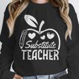 Cute Substitute Teacher Appreciation Men Women Unisex Sweatshirt, novelty gifts, funny gifts