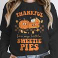 Cute Thanksgiving Teacher Thankful For My Sweetie Pies Mom Unisex Sweatshirt, novelty gifts, funny gifts Cute Thanksgiving Teacher Thankful For My Sweetie Pies Mom Unisex Sweatshirt, novelty gifts, funny gifts