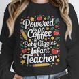 Daycare Provider Infant Teacher Quotes Toddler Teaching Unisex Sweatshirt, novelty gifts, funny gifts