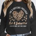 Daycare Provider Teacher Childcare Worker Leopard Heart Fun Unisex Sweatshirt, novelty gifts, funny gifts Daycare Provider Teacher Childcare Worker Leopard Heart Fun Unisex Sweatshirt, novelty gifts, funny gifts
