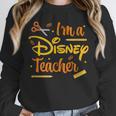 Disney Back To School I'm A Disney Teacher Crafty Logo Unisex Sweatshirt, novelty gifts, funny gifts Disney Back To School I'm A Disney Teacher Crafty Logo Unisex Sweatshirt, novelty gifts, funny gifts