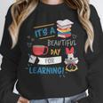 Disney Minnie Mouse Beautiful Day For Learning Teacher's Day Unisex Sweatshirt, novelty gifts, funny gifts Disney Minnie Mouse Beautiful Day For Learning Teacher's Day Unisex Sweatshirt, novelty gifts, funny gifts