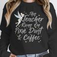 Disney Peter Pan Tinkerbell Teacher Pixie Dust And Coffee Unisex Sweatshirt, novelty gifts, funny gifts Disney Peter Pan Tinkerbell Teacher Pixie Dust And Coffee Unisex Sweatshirt, novelty gifts, funny gifts