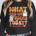 What Are We Doing Today Halloween PE Spooky Teacher Unisex Sweatshirt, novelty gifts, funny gifts What Are We Doing Today Halloween PE Spooky Teacher Unisex Sweatshirt, novelty gifts, funny gifts