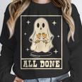 All Done Sign Language Ghost Speech Pathology Teacher Unisex Sweatshirt, novelty gifts, funny gifts All Done Sign Language Ghost Speech Pathology Teacher Unisex Sweatshirt, novelty gifts, funny gifts