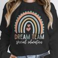 Dream Team Special Education Teacher ED SPED Squad Rainbow Unisex Sweatshirt, novelty gifts, funny gifts