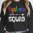 Dyslexia Awareness Month Dyslexia Teacher Therapist Unisex Sweatshirt, novelty gifts, funny gifts Dyslexia Awareness Month Dyslexia Teacher Therapist Unisex Sweatshirt, novelty gifts, funny gifts