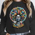Education Is Freedom History Month Teacher Books Afro Unisex Sweatshirt, novelty gifts, funny gifts