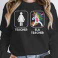 ELA Teacher Dabbing Unicorn Teacher Women Unisex Sweatshirt, novelty gifts, funny gifts ELA Teacher Dabbing Unicorn Teacher Women Unisex Sweatshirt, novelty gifts, funny gifts