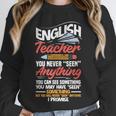 English Teacher Unisex Sweatshirt, novelty gifts, funny gifts English Teacher Unisex Sweatshirt, novelty gifts, funny gifts