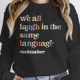 ESL Teacher ESOL Student Cute Retro Back To School First Day Unisex Sweatshirt, novelty gifts, funny gifts ESL Teacher ESOL Student Cute Retro Back To School First Day Unisex Sweatshirt, novelty gifts, funny gifts