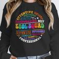 ESOL Squad Teachers And Students Team Back To School Unisex Sweatshirt, novelty gifts, funny gifts ESOL Squad Teachers And Students Team Back To School Unisex Sweatshirt, novelty gifts, funny gifts