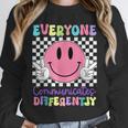 Everyone Communicates Differently Autism Awareness Teacher Unisex Sweatshirt, novelty gifts, funny gifts Everyone Communicates Differently Autism Awareness Teacher Unisex Sweatshirt, novelty gifts, funny gifts