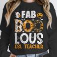 Faboolous ESL ESOL Teacher Spooky Teacher Halloween Costume For Men Women Unisex Sweatshirt, novelty gifts, funny gifts Faboolous ESL ESOL Teacher Spooky Teacher Halloween Costume For Men Women Unisex Sweatshirt, novelty gifts, funny gifts