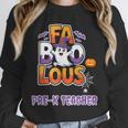 Fabulous Pre-K Teacher Halloween Costume Classroom Outfit Unisex Sweatshirt, novelty gifts, funny gifts Fabulous Pre-K Teacher Halloween Costume Classroom Outfit Unisex Sweatshirt, novelty gifts, funny gifts