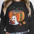 Fall Book Pumpkin Ghost Reading Books Halloween Teacher Unisex Sweatshirt, novelty gifts, funny gifts Fall Book Pumpkin Ghost Reading Books Halloween Teacher Unisex Sweatshirt, novelty gifts, funny gifts