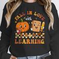 Fall In Love With Reading Book Autumn Pumpkins And Teachers Unisex Sweatshirt, novelty gifts, funny gifts Fall In Love With Reading Book Autumn Pumpkins And Teachers Unisex Sweatshirt, novelty gifts, funny gifts
