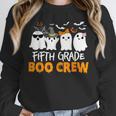 Fifth Grade Boo Crew Halloween Teacher Costume Unisex Sweatshirt, novelty gifts, funny gifts