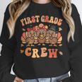 First Grade Crew Thanksgiving Fall Teacher 1st Grade Team Unisex Sweatshirt, novelty gifts, funny gifts First Grade Crew Thanksgiving Fall Teacher 1st Grade Team Unisex Sweatshirt, novelty gifts, funny gifts