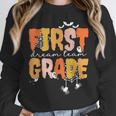 First Grade Dream Retro Team Fall Halloween Spooky Teachers Unisex Sweatshirt, novelty gifts, funny gifts First Grade Dream Retro Team Fall Halloween Spooky Teachers Unisex Sweatshirt, novelty gifts, funny gifts