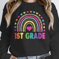 First Grade Rainbow Girls Boys Teacher Team 1st Grade Squad Unisex Sweatshirt, novelty gifts, funny gifts First Grade Rainbow Girls Boys Teacher Team 1st Grade Squad Unisex Sweatshirt, novelty gifts, funny gifts