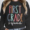 First Grade Squad 1st Grade Teacher Crew Back To School Team Unisex Sweatshirt, novelty gifts, funny gifts