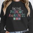 But First Phonemic Awareness Reading Teacher Interventionist Unisex Sweatshirt, novelty gifts, funny gifts But First Phonemic Awareness Reading Teacher Interventionist Unisex Sweatshirt, novelty gifts, funny gifts