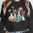 Floral Beakers Chemistry Lab Teacher Unisex Sweatshirt, novelty gifts, funny gifts Floral Beakers Chemistry Lab Teacher Unisex Sweatshirt, novelty gifts, funny gifts