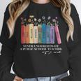 Floral Books Never Underestimate A Public School Teacher Unisex Sweatshirt, novelty gifts, funny gifts Floral Books Never Underestimate A Public School Teacher Unisex Sweatshirt, novelty gifts, funny gifts