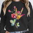 Flower American Sign Language ASL Teacher Teaching Deaf Unisex Sweatshirt, novelty gifts, funny gifts Flower American Sign Language ASL Teacher Teaching Deaf Unisex Sweatshirt, novelty gifts, funny gifts